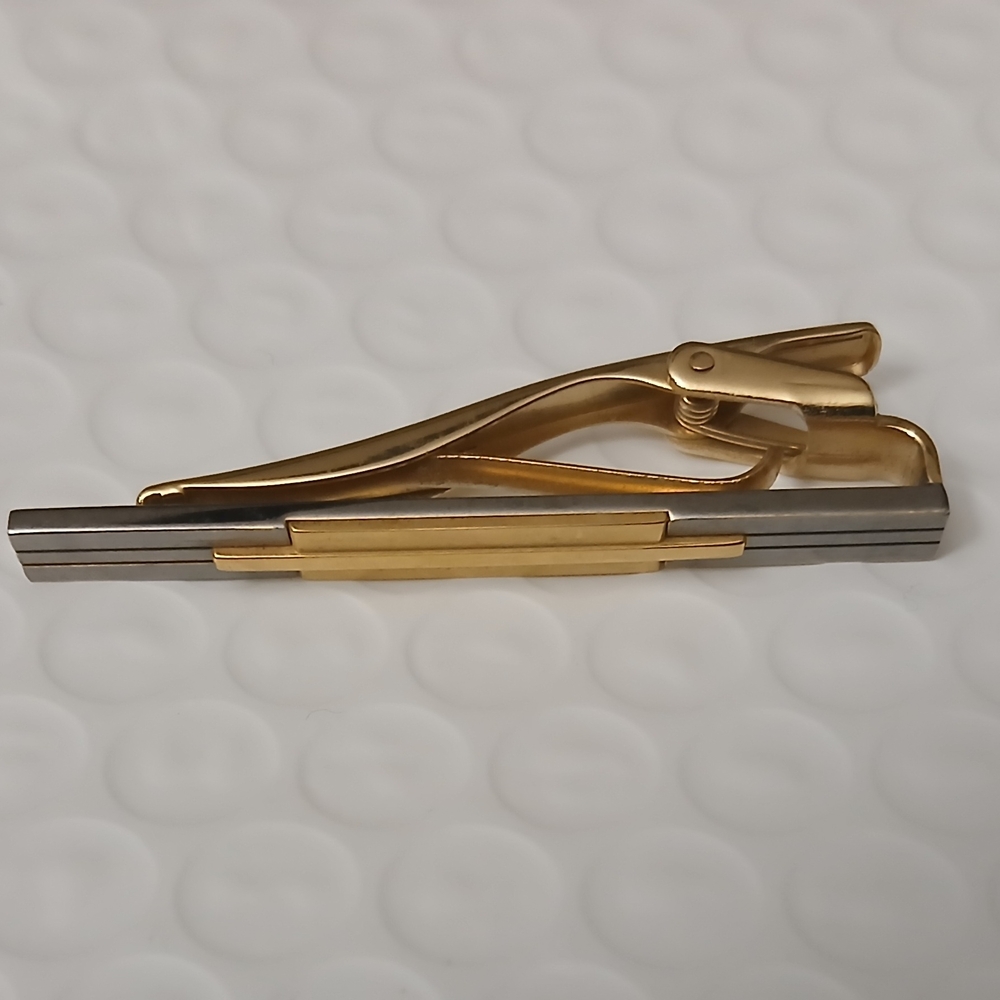 Authentic Givenchy Metallic Gold and Silver Clip